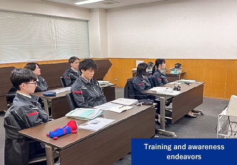 Training and awareness endeavors